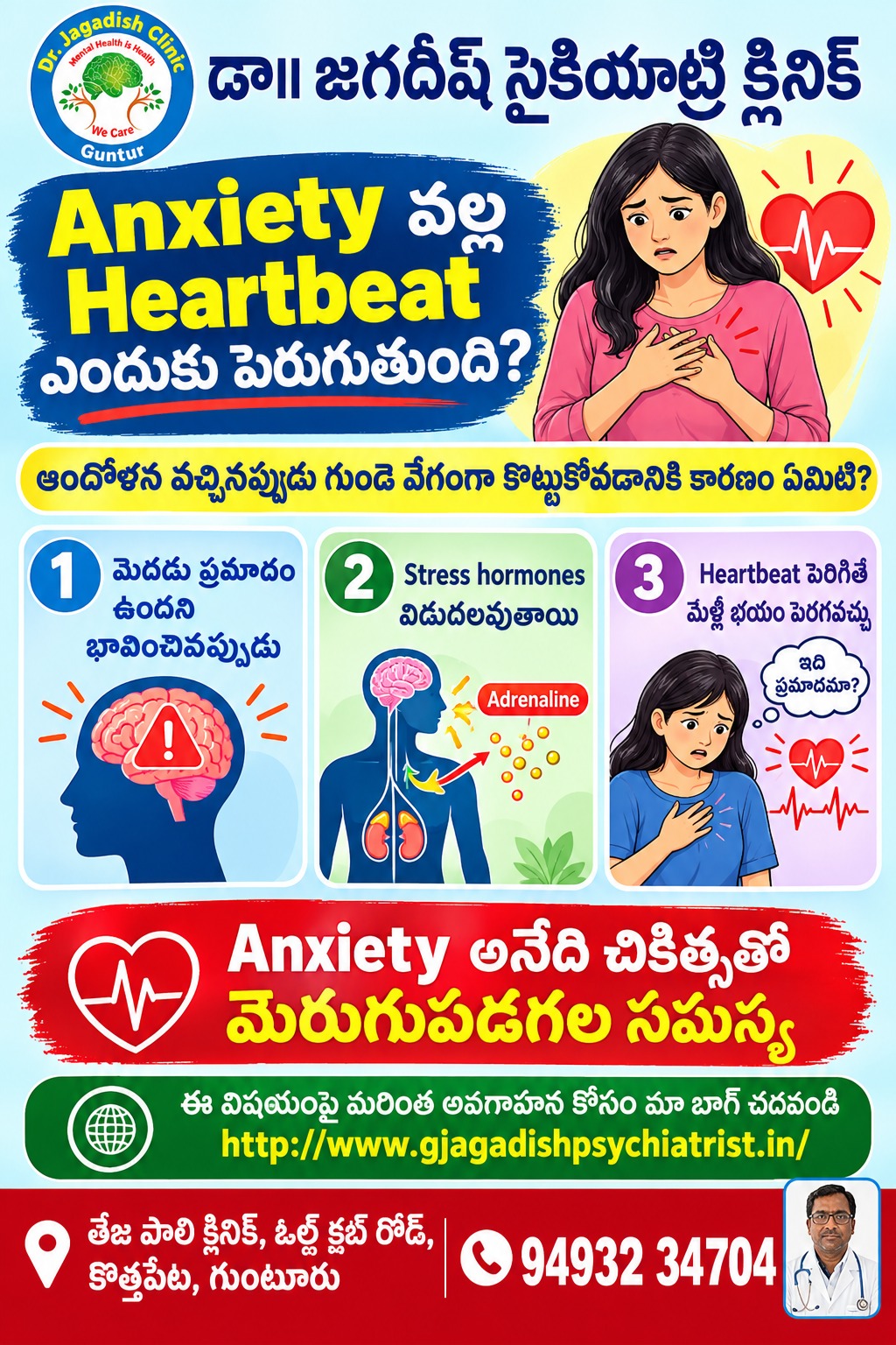 Anxiety and Heart Palpitations: Why Does Anxiety Increase Your Heart Rate?